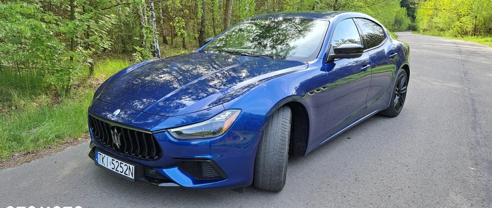 Maserati Ghibli cena 299000 przebieg: 16100, rok produkcji 2021 z Pasłęk małe 742